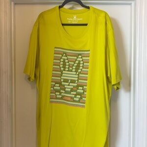 Psycho Bunny Men’s Yellow T-shirt 4XLT